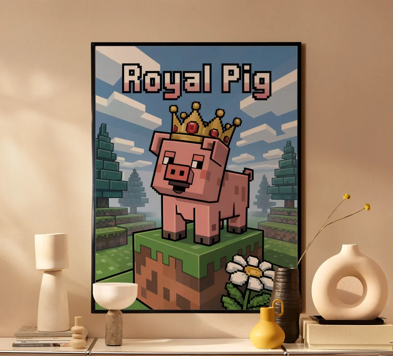 Minecraft carta hahnemühle da Stellar Creative