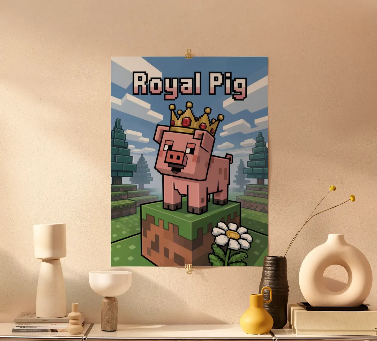 Minecraft carta hahnemühle da Stellar Creative