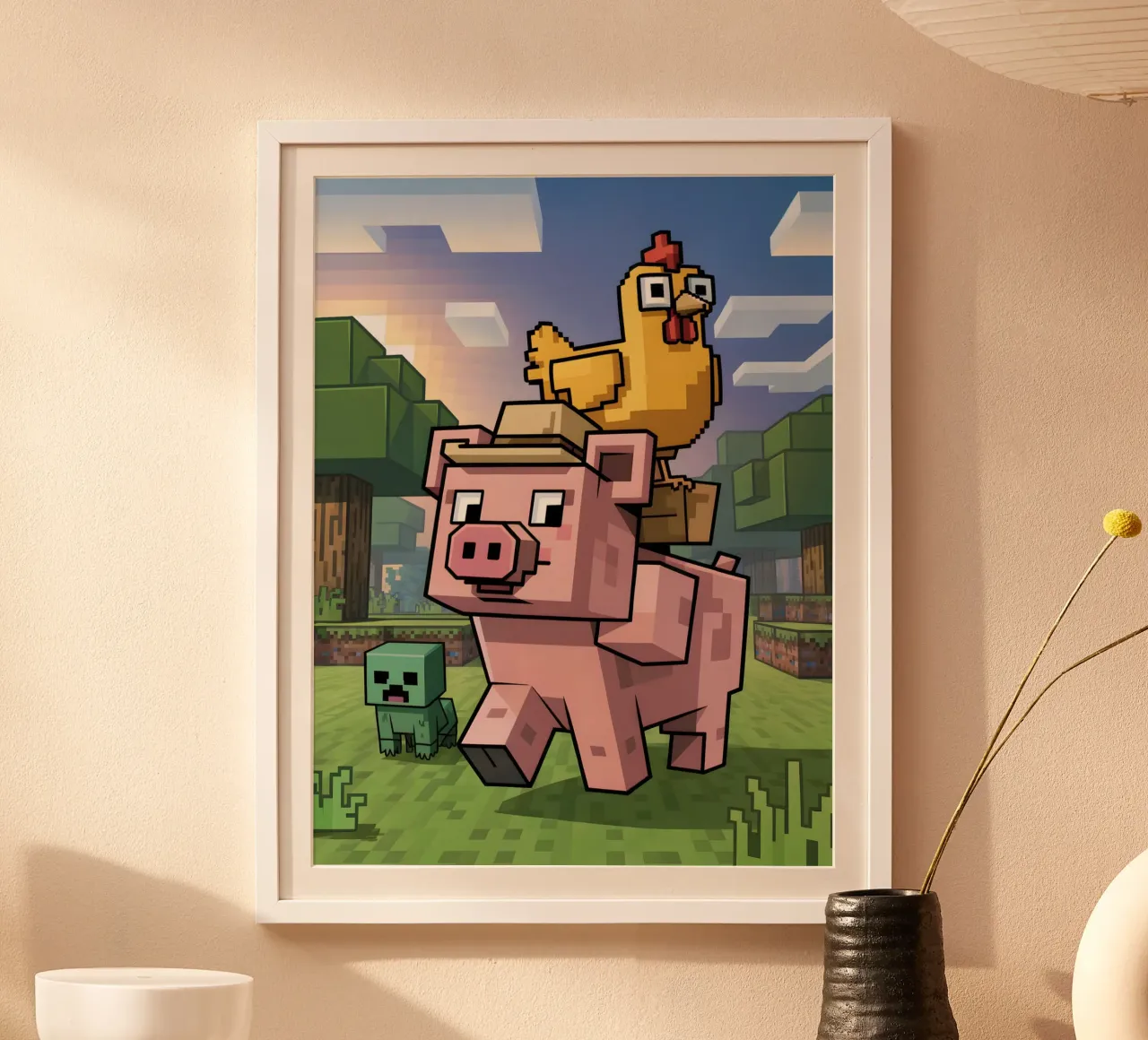 Minecraft carta hahnemühle da Stellar Creative