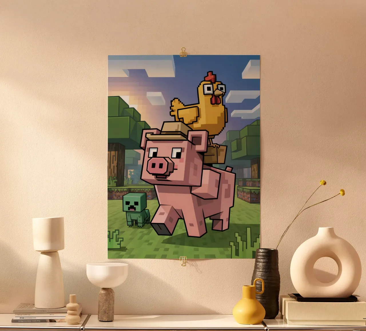Minecraft carta hahnemühle da Stellar Creative
