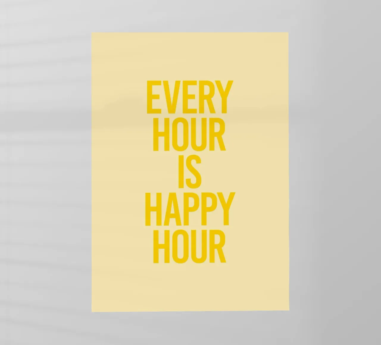 Happy Hour pellicola backlit da Tilo Kellner