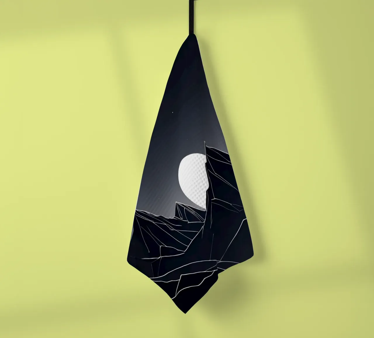 Luce lunare minimalista canovaccio da cucina da Artistic-shop