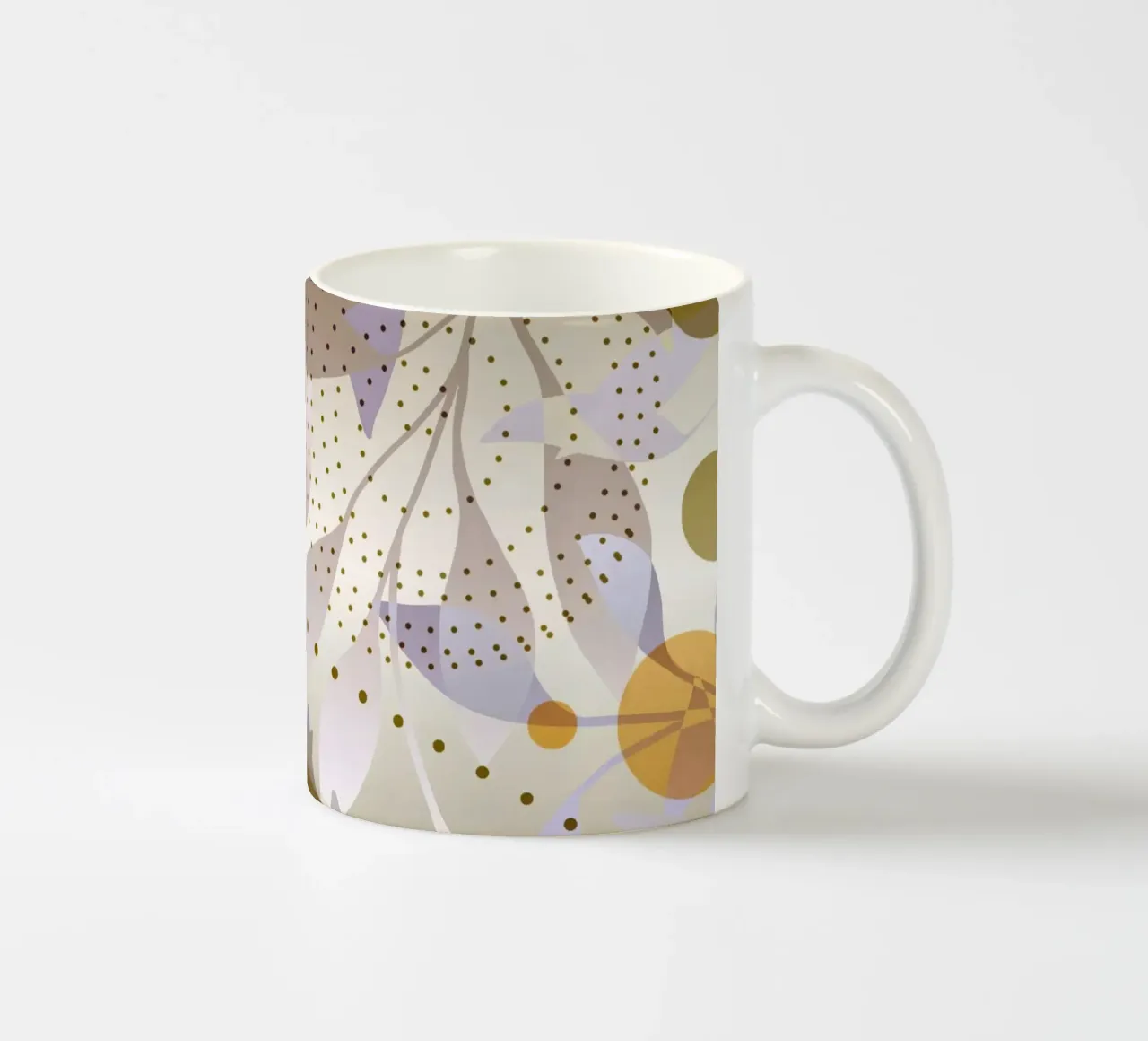 Foglie magiche tazza in ceramica da beamorello