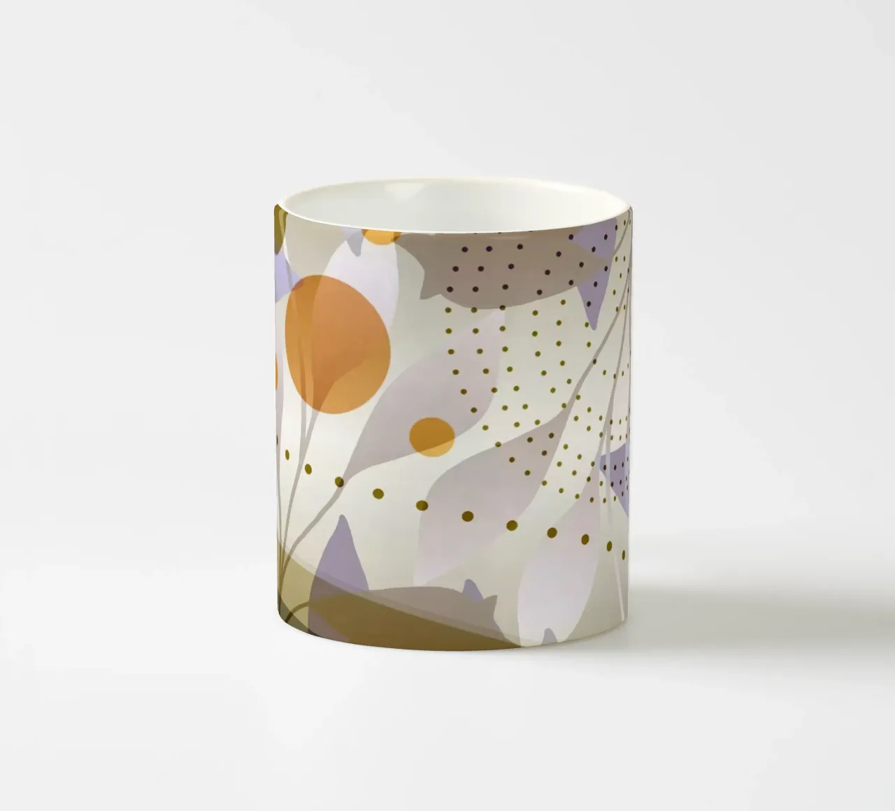 Foglie magiche tazza in ceramica da beamorello