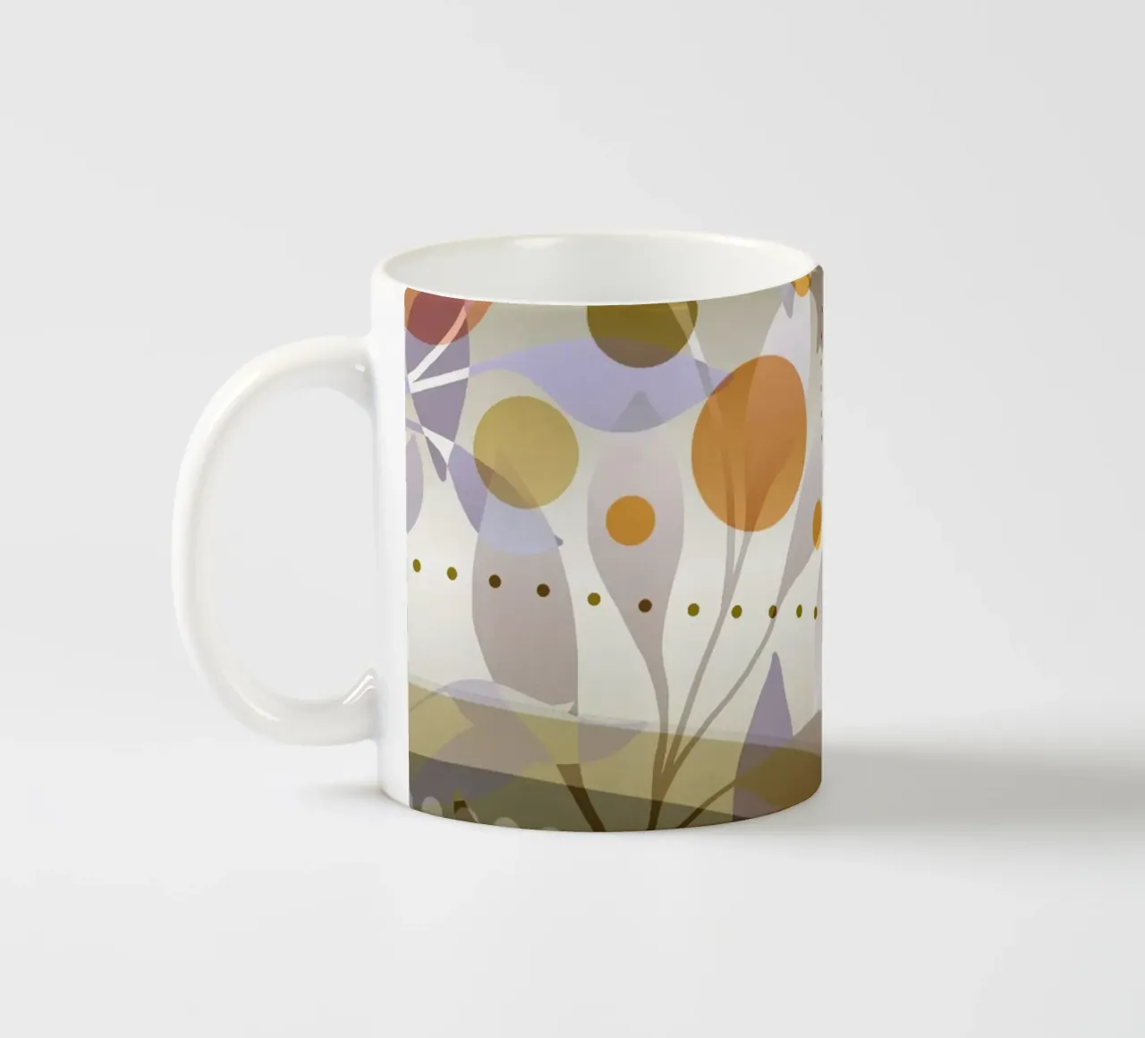 Foglie magiche tazza in ceramica da beamorello