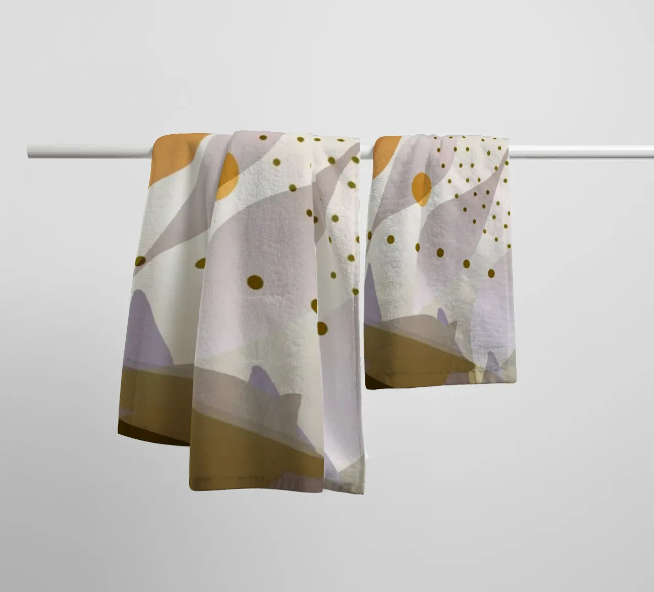 Foglie magiche asciugamano da bagno da beamorello