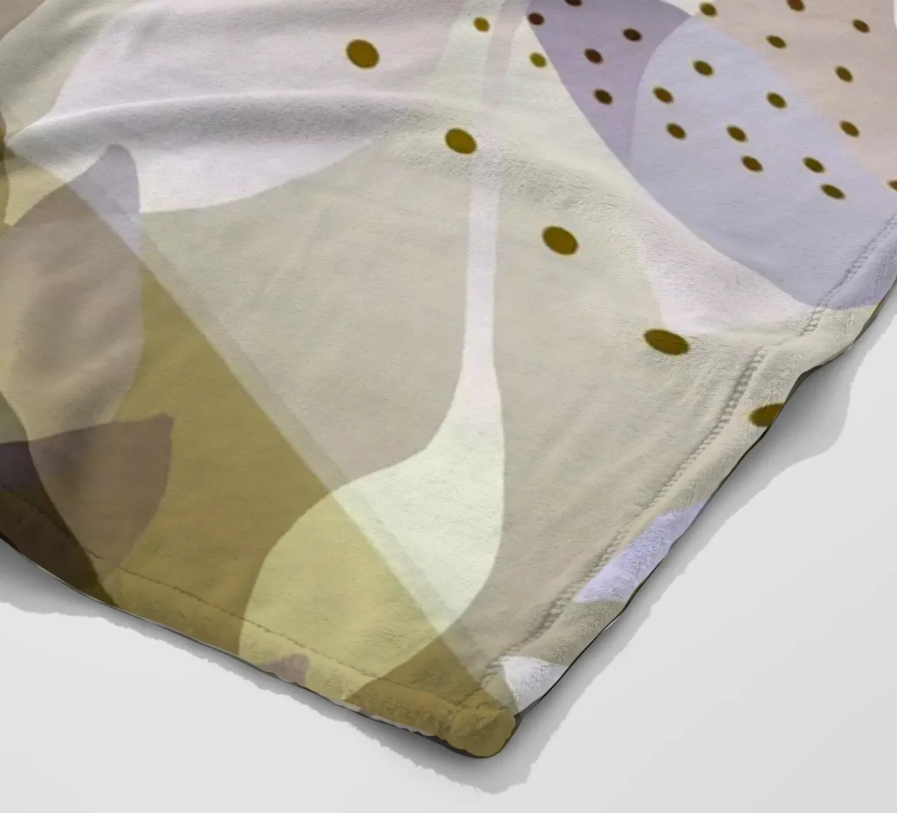 Foglie magiche coperta in pile da beamorello