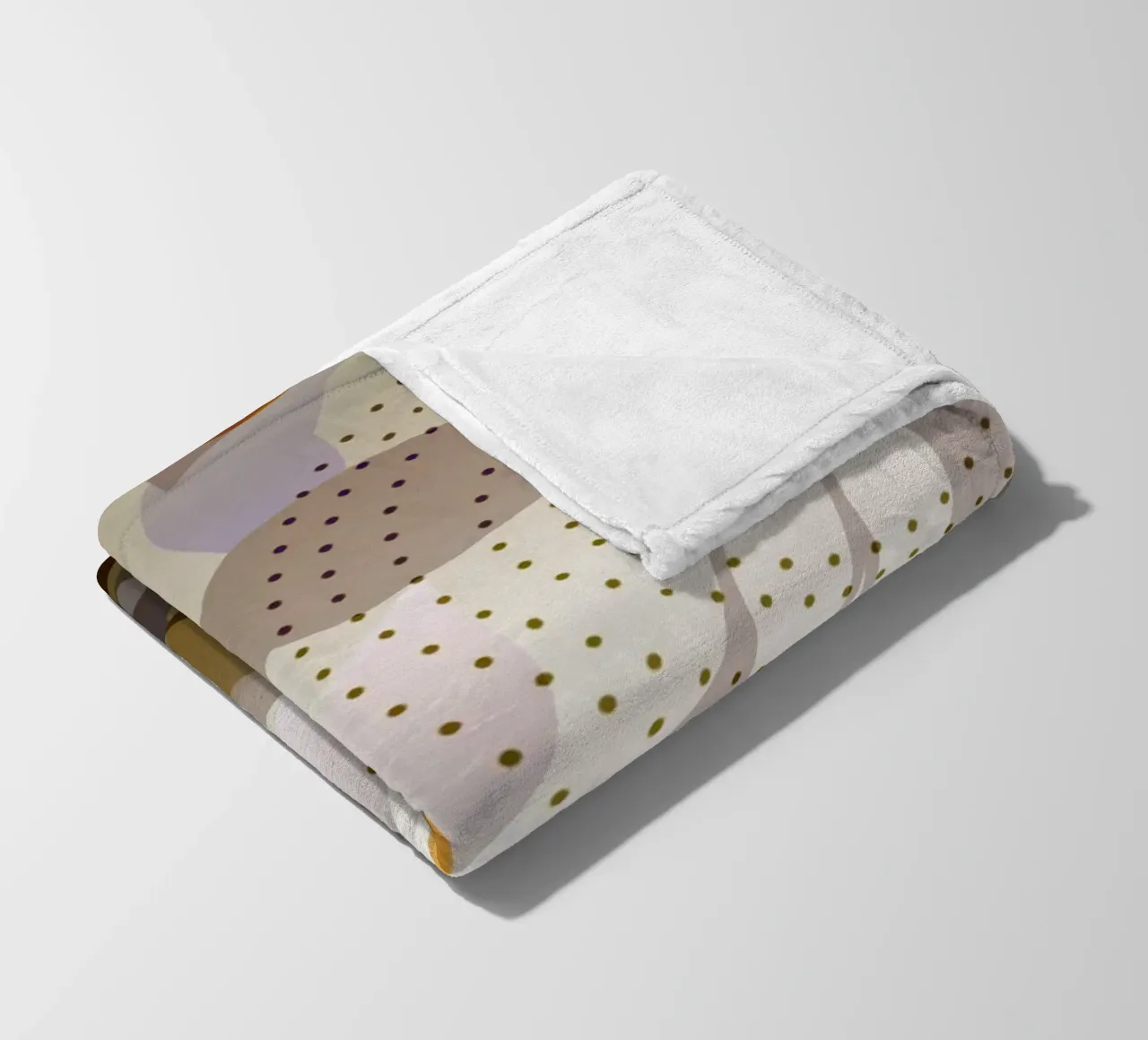 Foglie magiche coperta in pile da beamorello