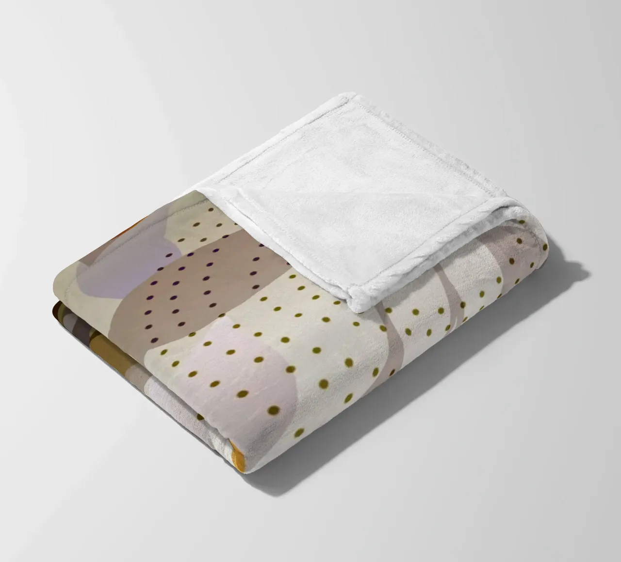 Foglie magiche coperta in pile da beamorello