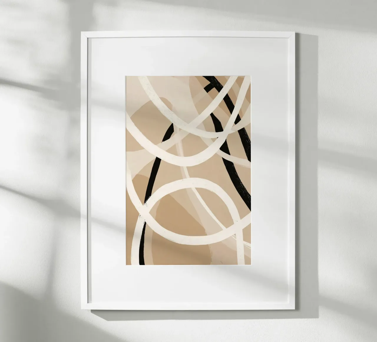 Dancing Lines No 01 carta hahnemühle da treechild