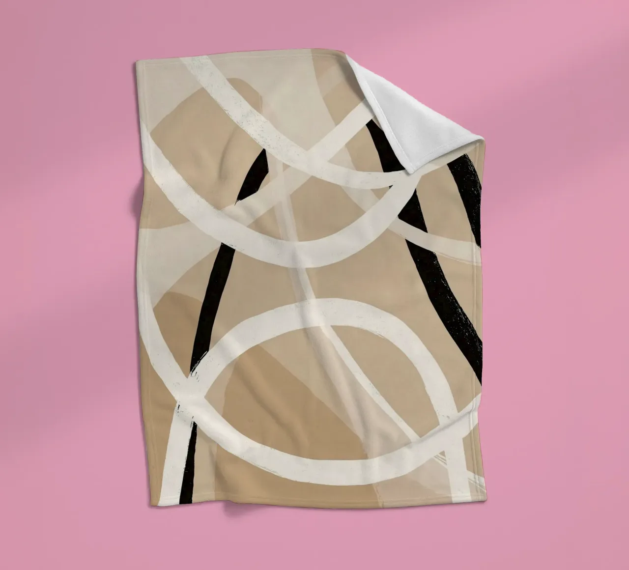 Dancing Lines No 01 coperta in pile da treechild