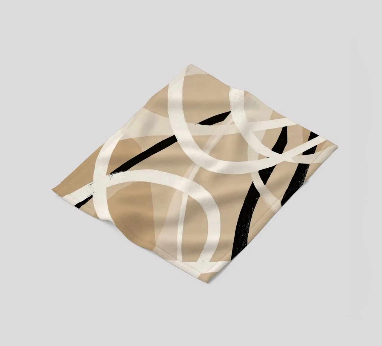 Dancing Lines No 01 coperta in pile da treechild