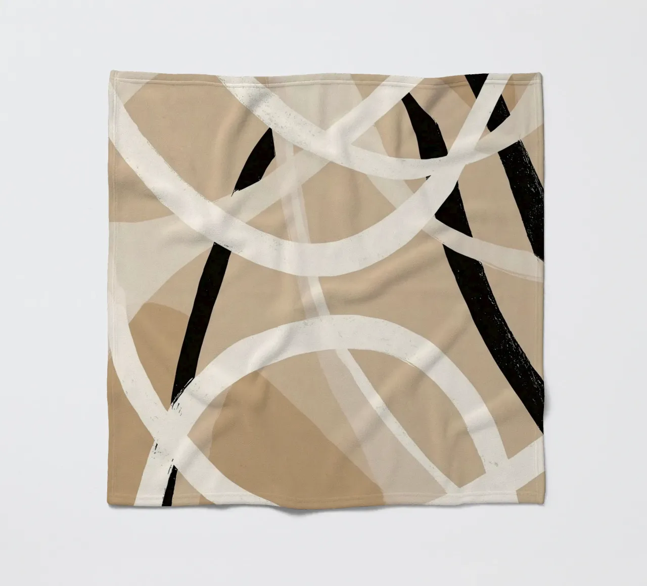 Dancing Lines No 01 coperta in pile da treechild