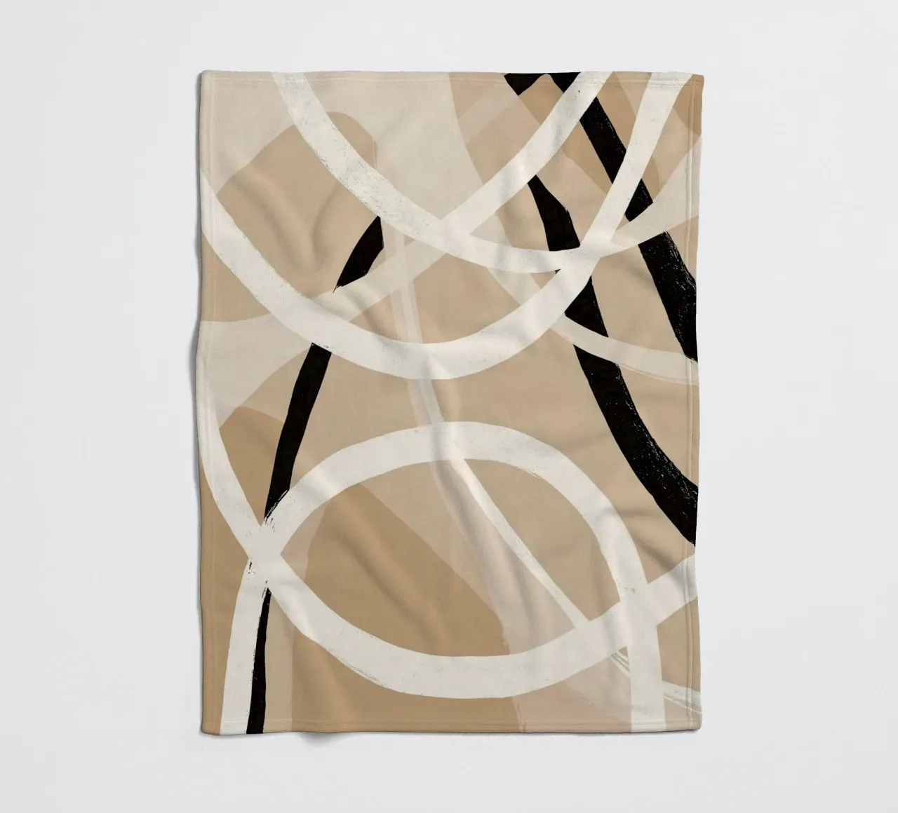 Dancing Lines No 01 coperta in pile da treechild