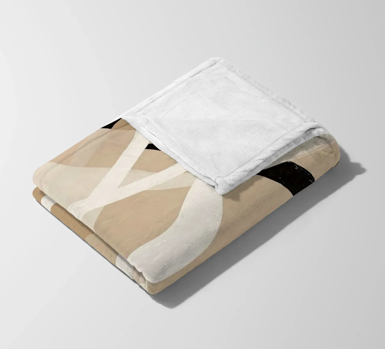 Dancing Lines No 01 coperta in pile da treechild