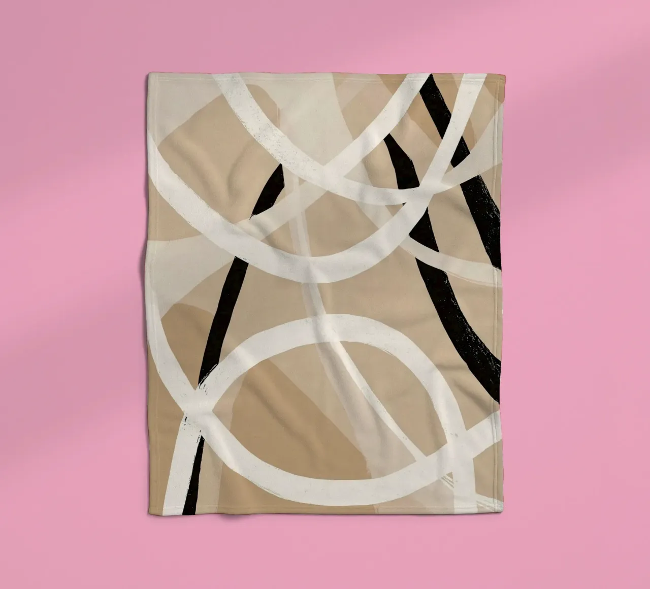 Dancing Lines No 01 coperta in pile da treechild