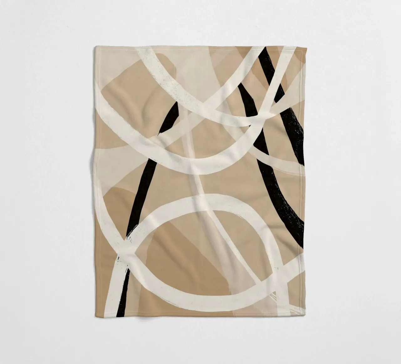 Dancing Lines No 01 coperta in pile da treechild