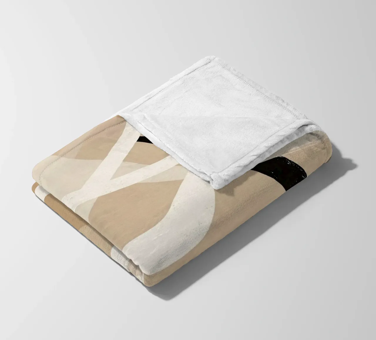 Dancing Lines No 01 coperta in pile da treechild