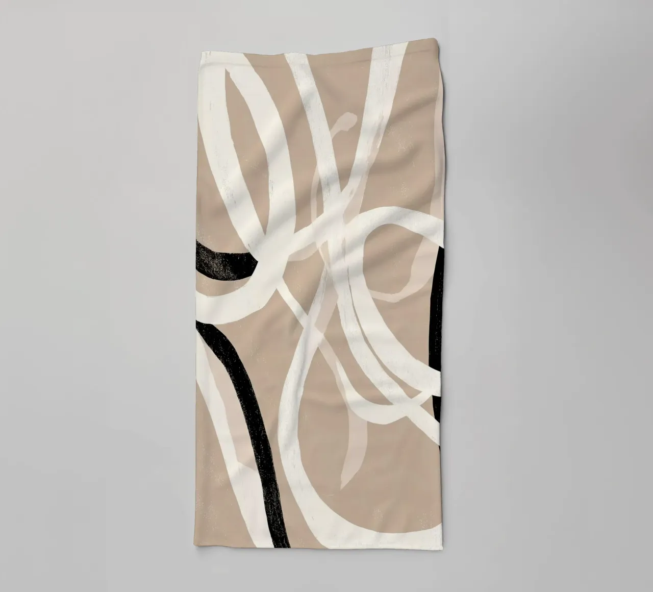 Dancing Line No 02 asciugamano da bagno da treechild