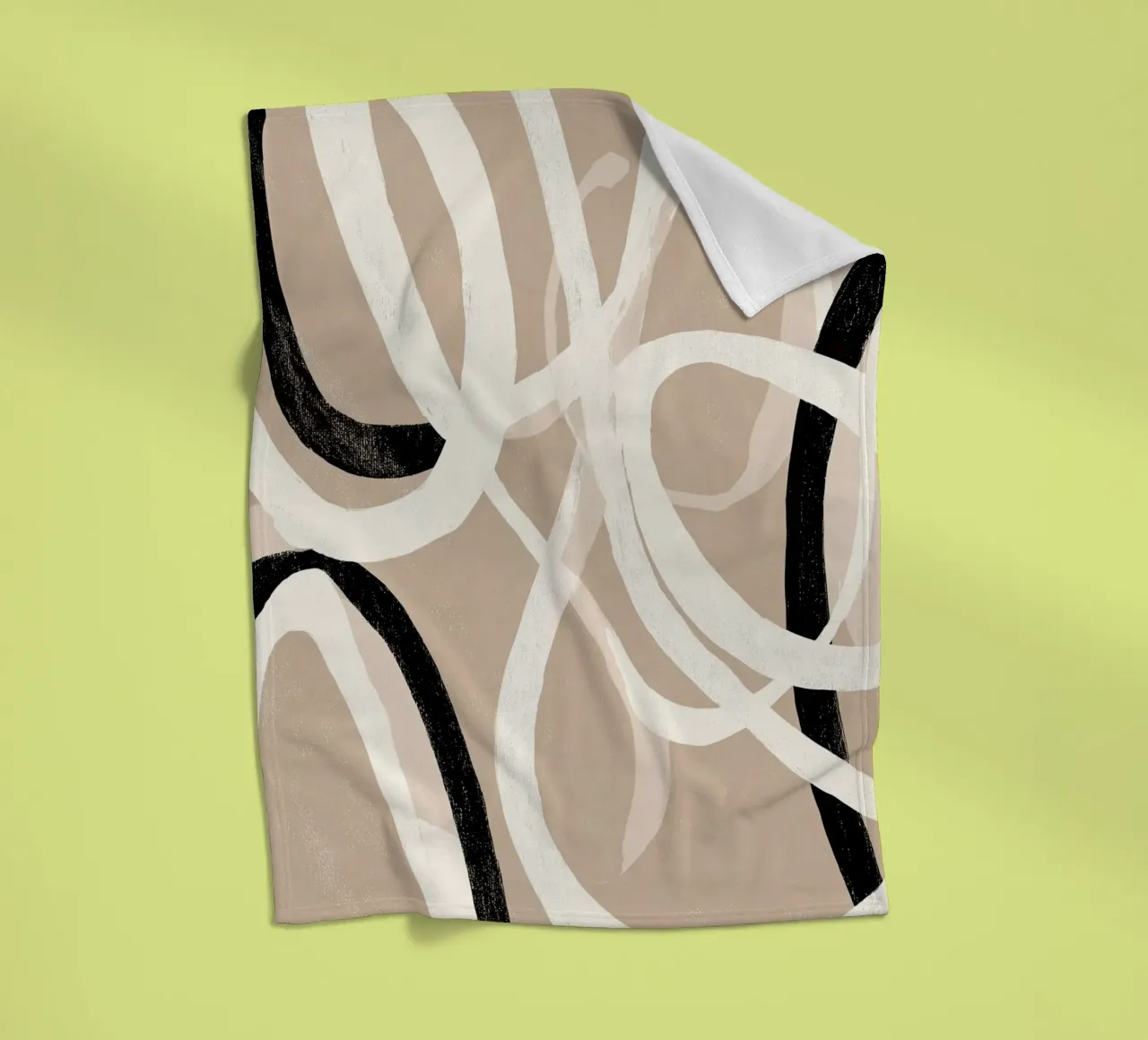 Dancing Line No 02 coperta in pile da treechild
