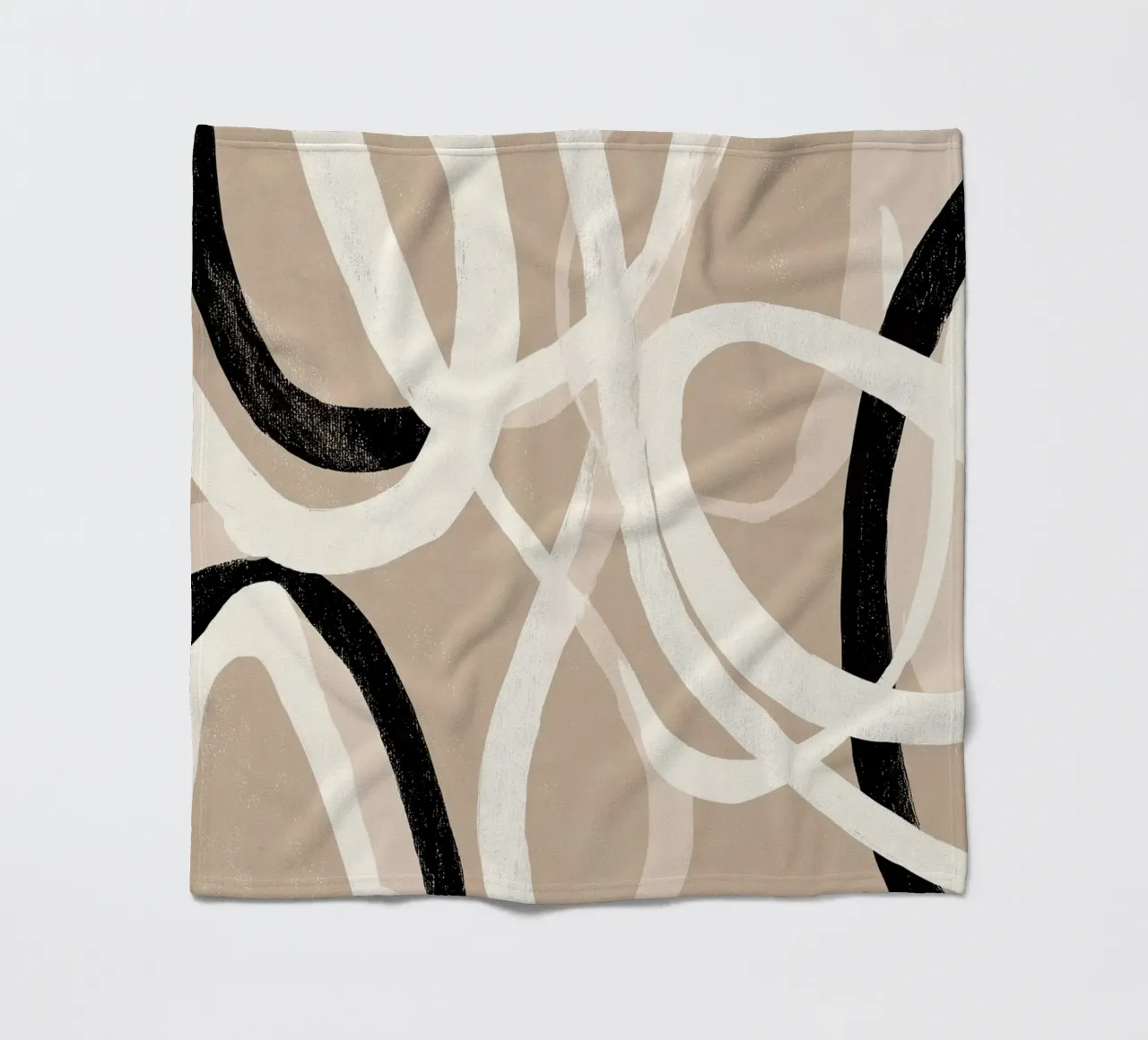Dancing Line No 02 coperta in pile da treechild