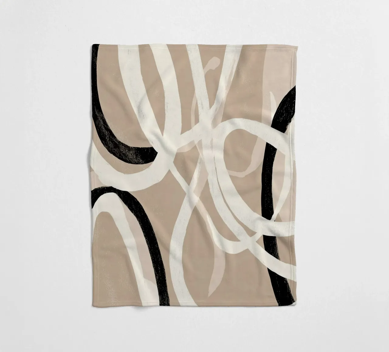 Dancing Line No 02 coperta in pile da treechild