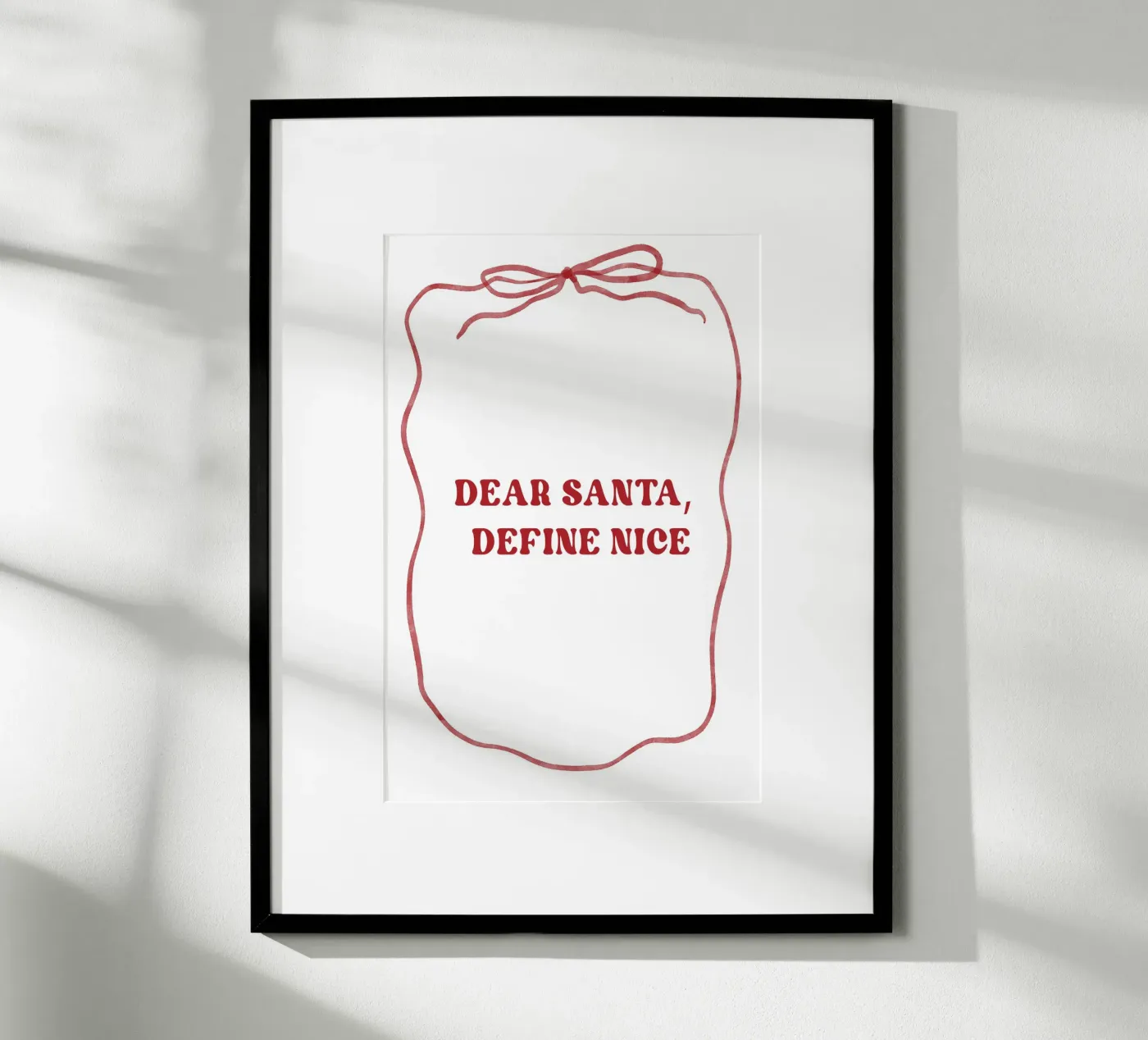 Dear Santa poster da treechild