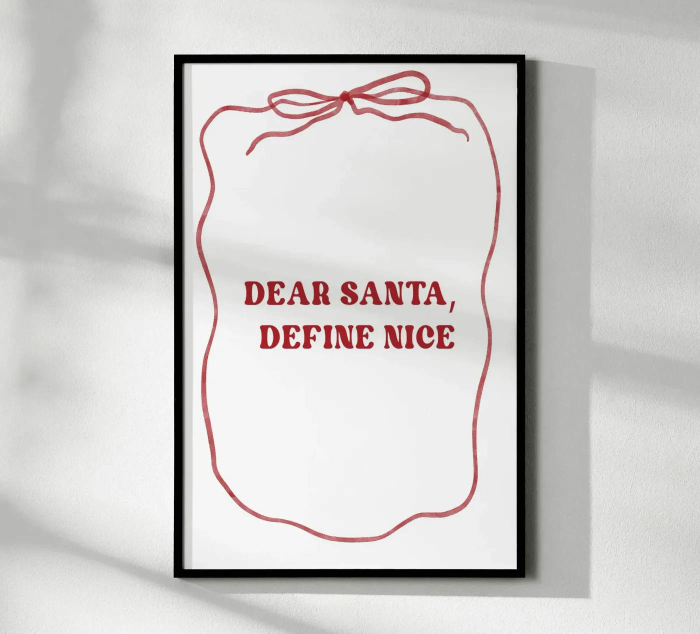 Dear Santa poster da treechild