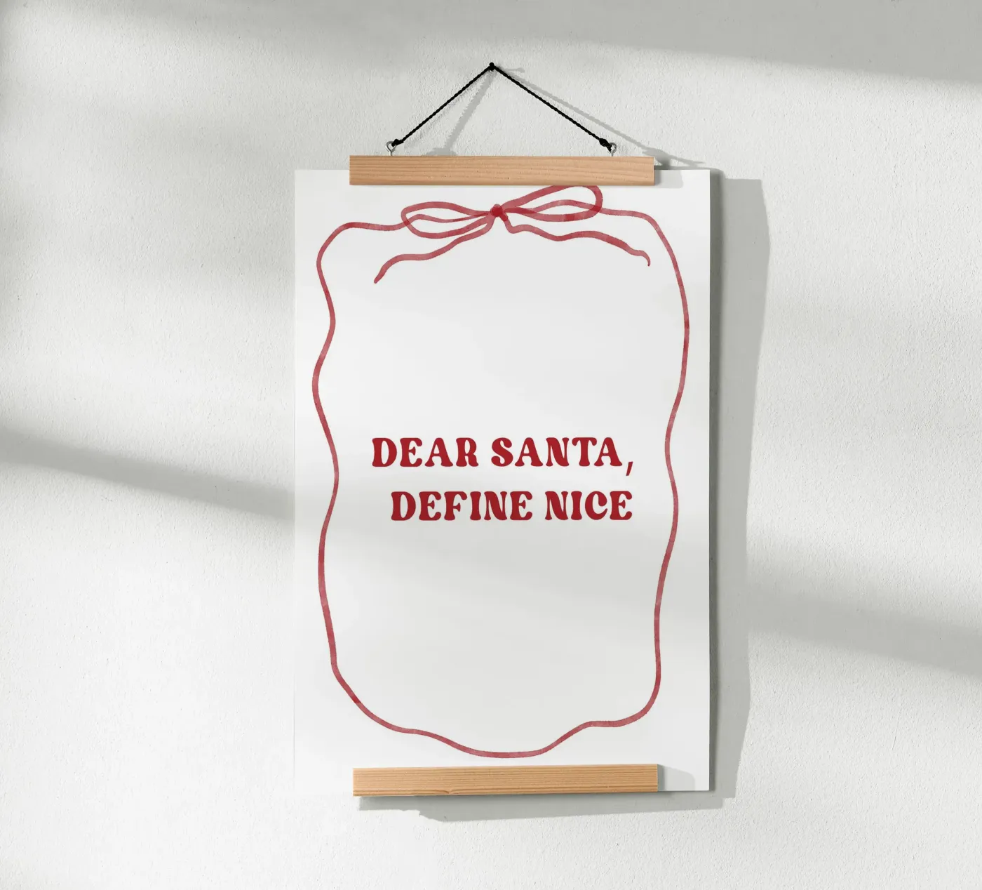 Dear Santa poster da treechild