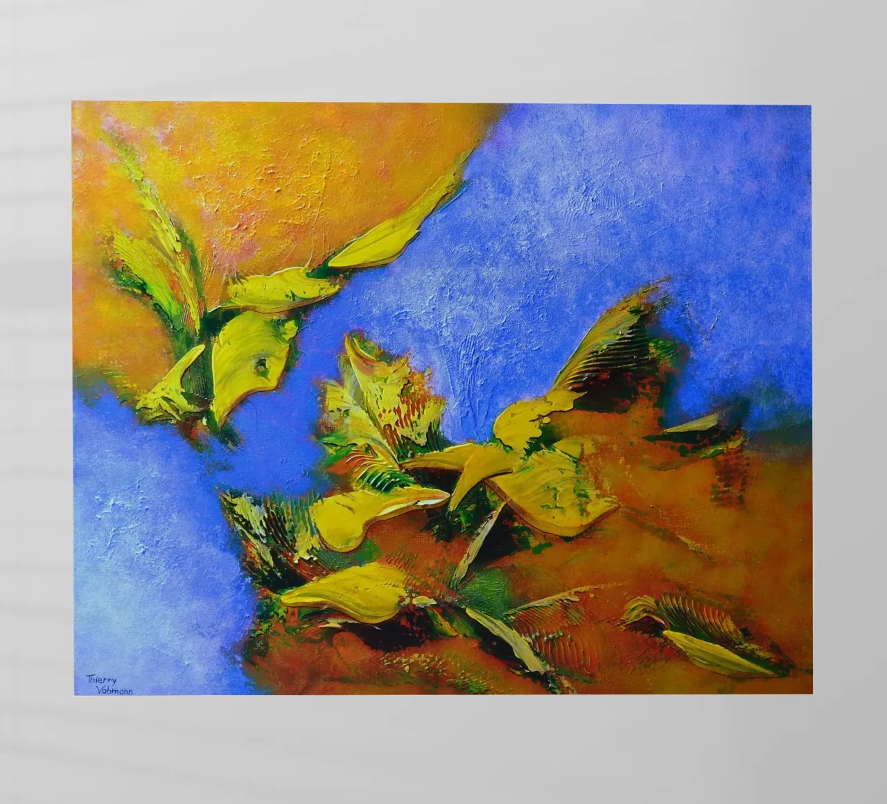 ALTITUDINE. pellicola backlit da Thierry Vobmann Abstract painting