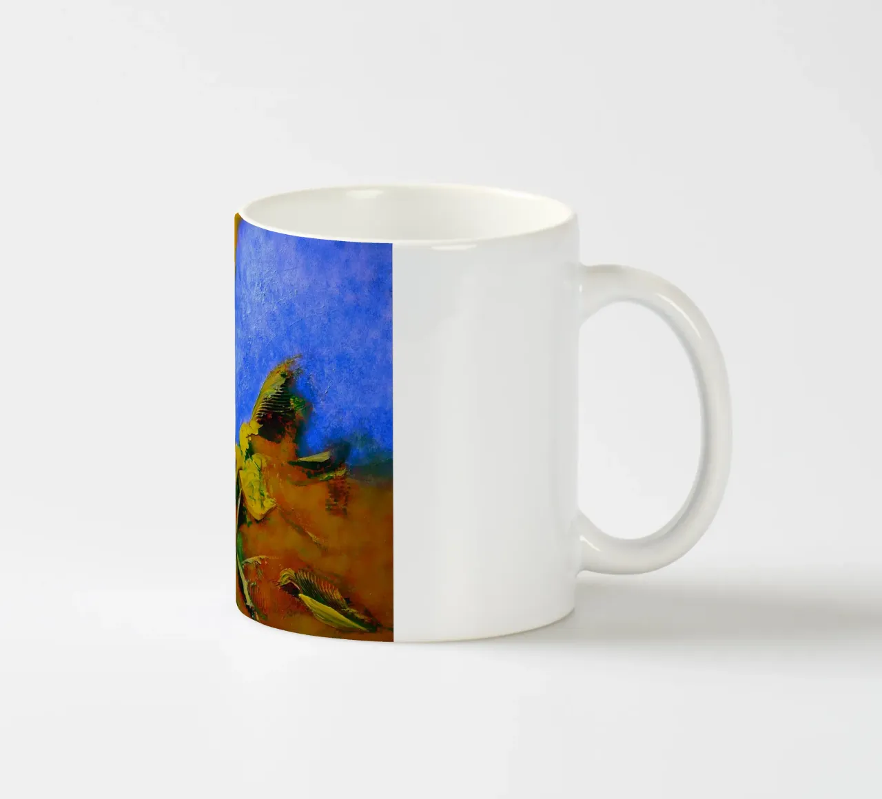ALTITUDINE. tazza in ceramica da Thierry Vobmann Abstract painting