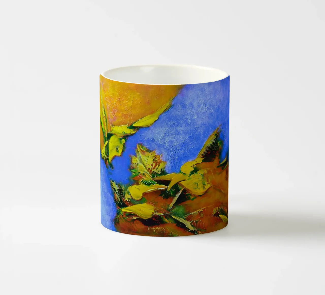 ALTITUDINE. tazza in ceramica da Thierry Vobmann Abstract painting