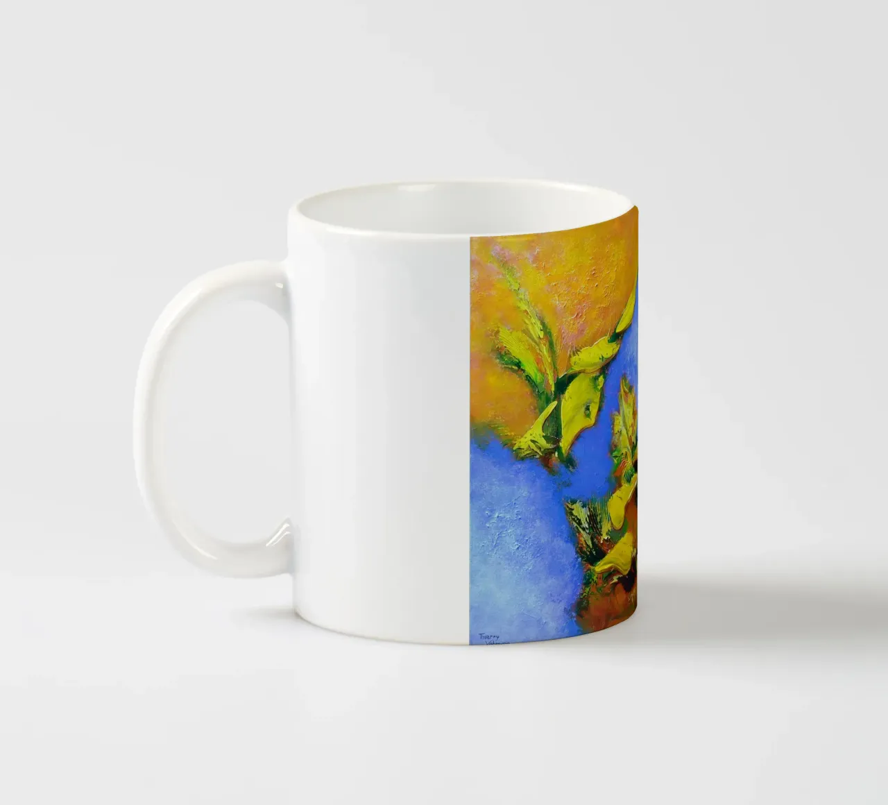 ALTITUDINE. tazza in ceramica da Thierry Vobmann Abstract painting