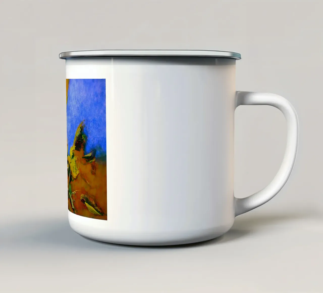 ALTITUDINE. tazza in smalto da Thierry Vobmann Abstract painting