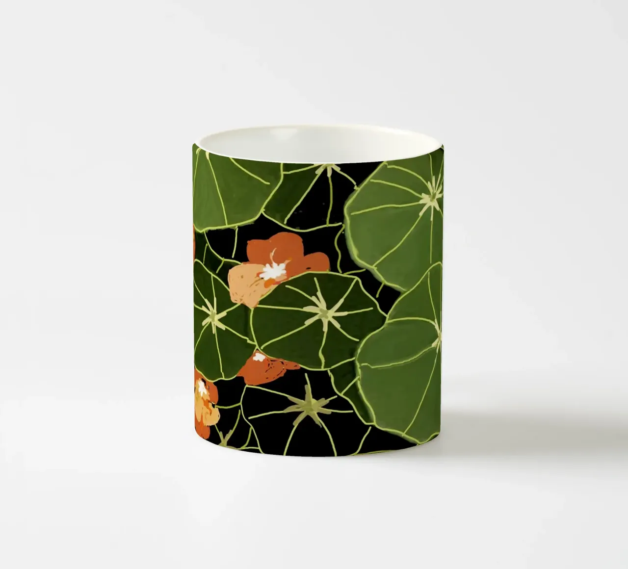 Nasturzio tazza in ceramica da beamorello