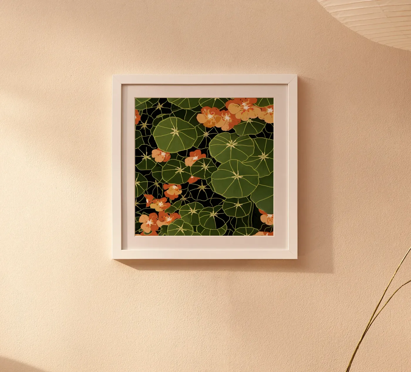 Nasturtium poster by beamorello