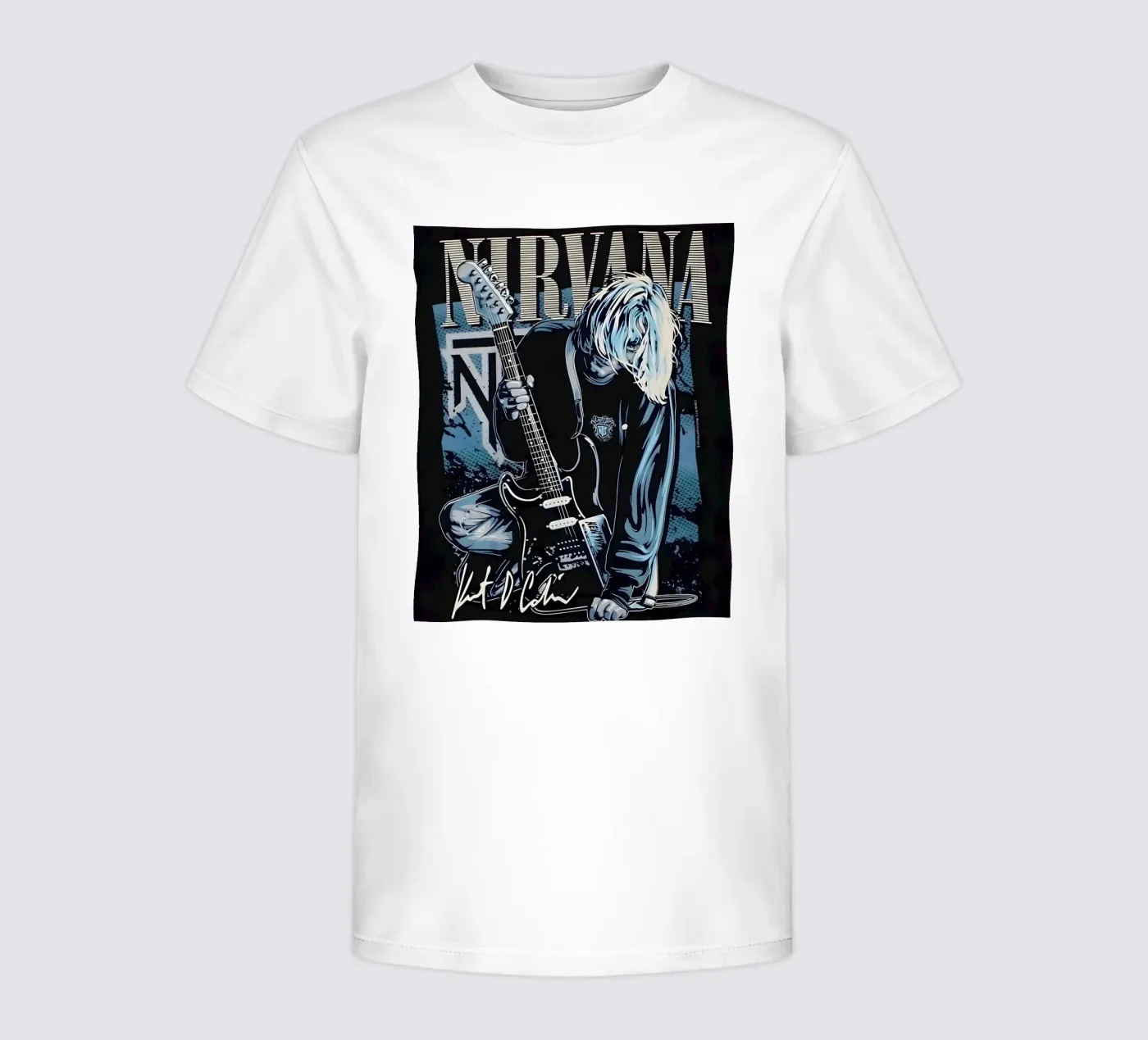 Nirvana vintage t-shirt bambini da vintage singer