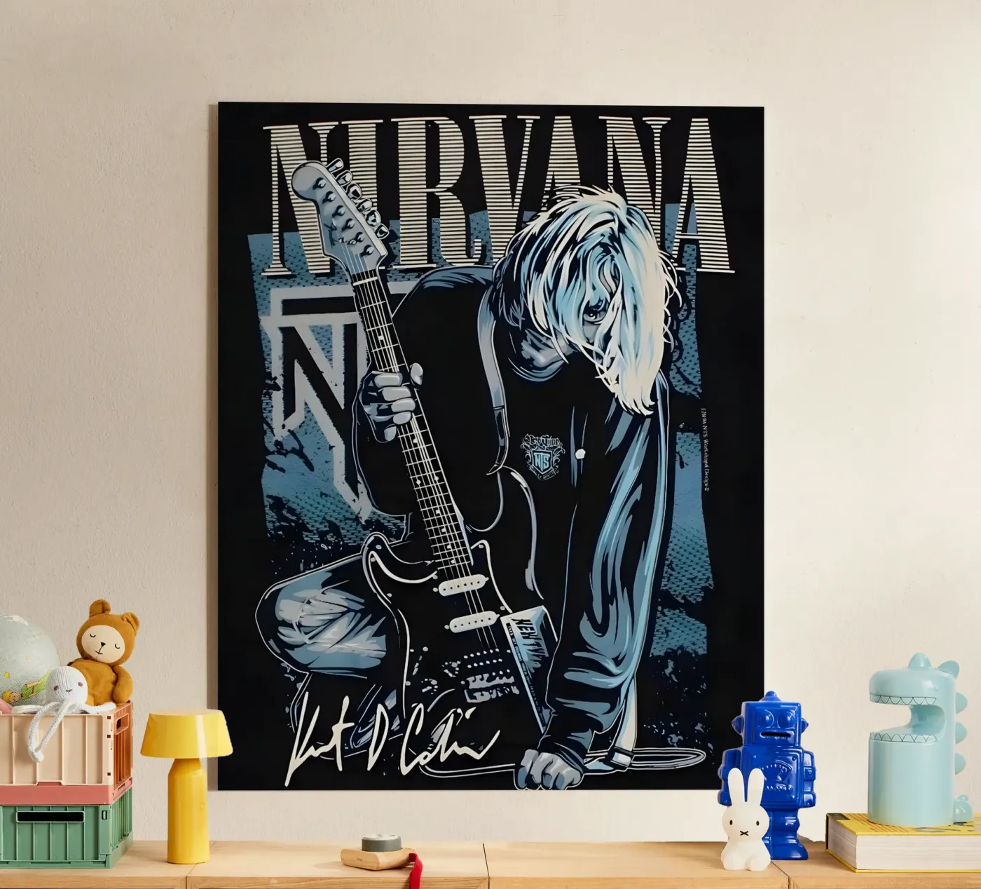 Nirvana vintage plexiglass da vintage singer