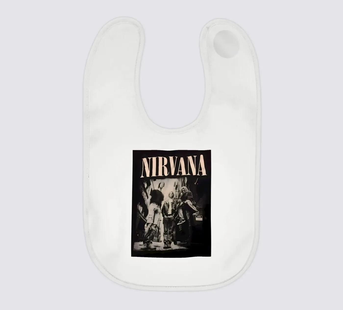 Nirvana monocromatico bavaglino da vintage singer