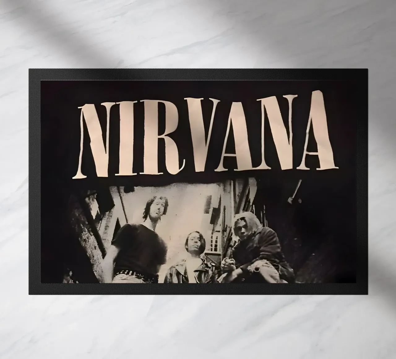 Nirvana monocromatico zerbino da vintage singer