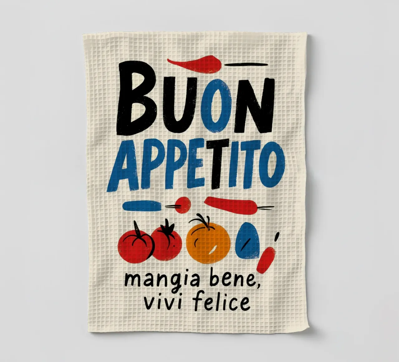 Buon Appetito – mangia bene, vivi felice canovaccio da cucina da DaarbyN
