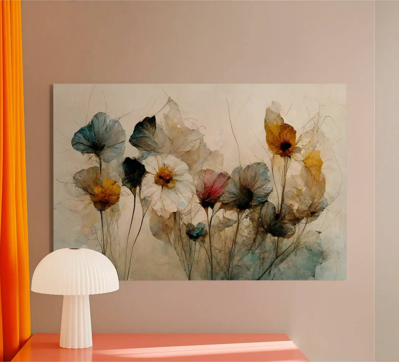 Dry Flower Bouquet (Updated Version) plexiglass da treechild