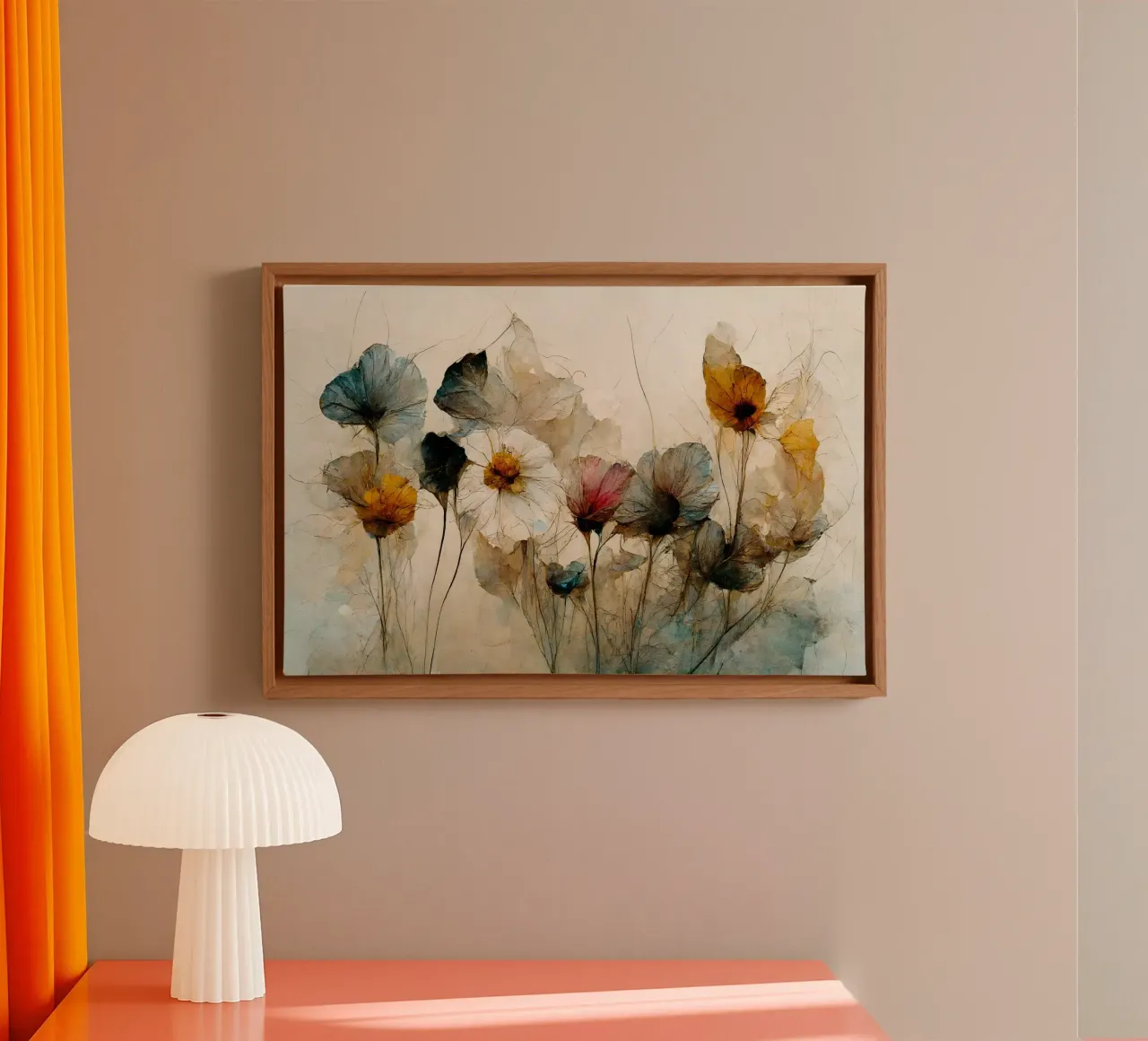 Dry Flower Bouquet (Updated Version) canvas by treechild
