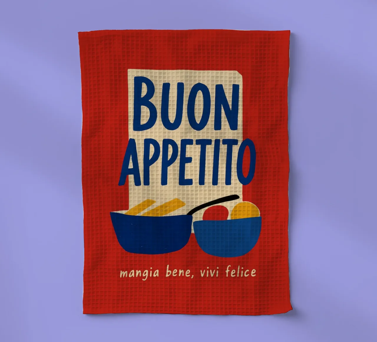 Buon Appetito – mangia bene, vivi felice canovaccio da cucina da DaarbyN