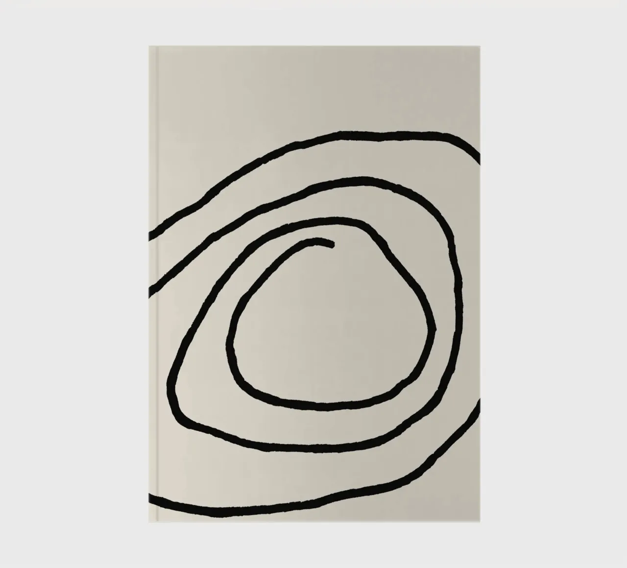 Echo Lines No 01 notebook by treechild