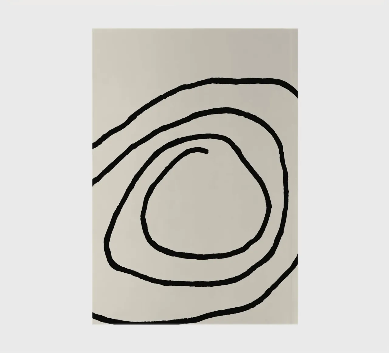 Echo Lines No 01 notebook by treechild