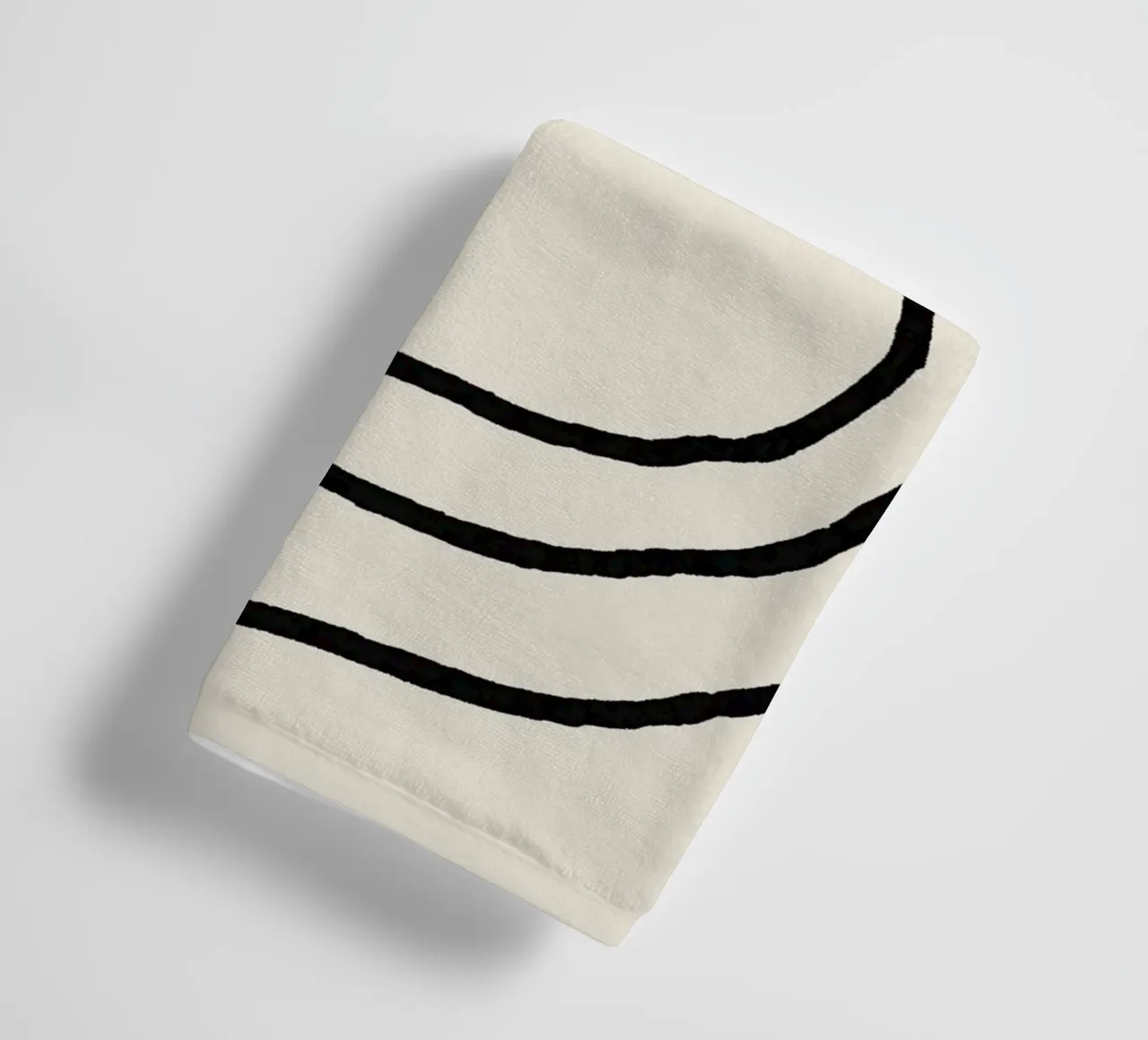 Echo Lines No 01 serviette de bain de treechild