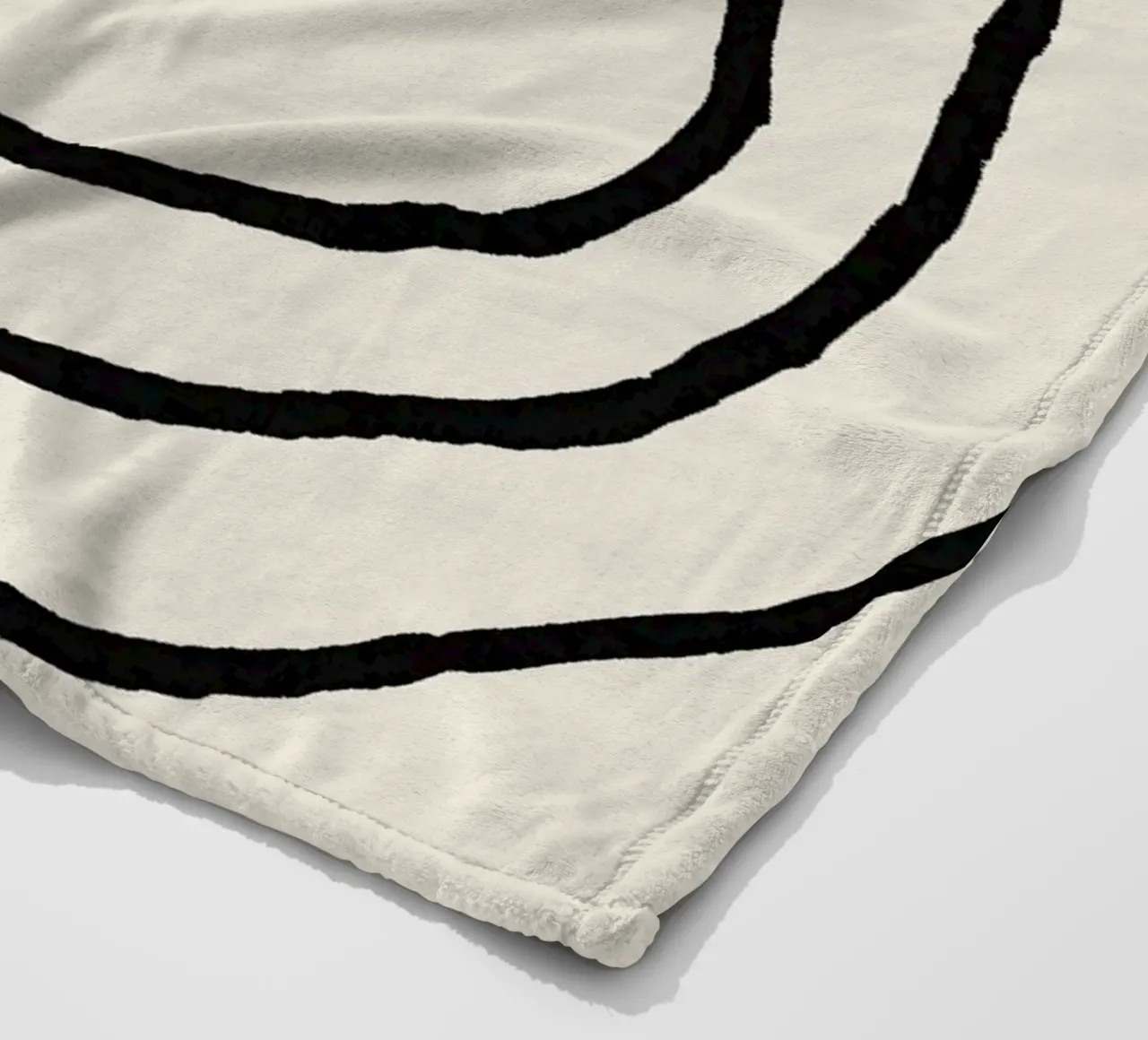 Echo Lines No 01 Fleecedecke von treechild