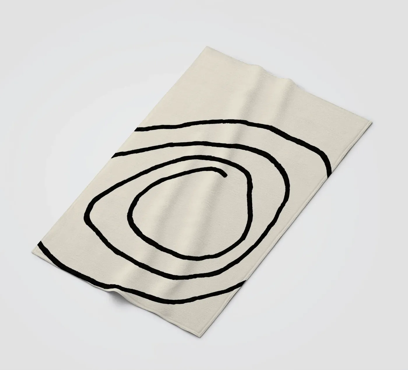 Echo Lines No 01 Fleecedecke von treechild
