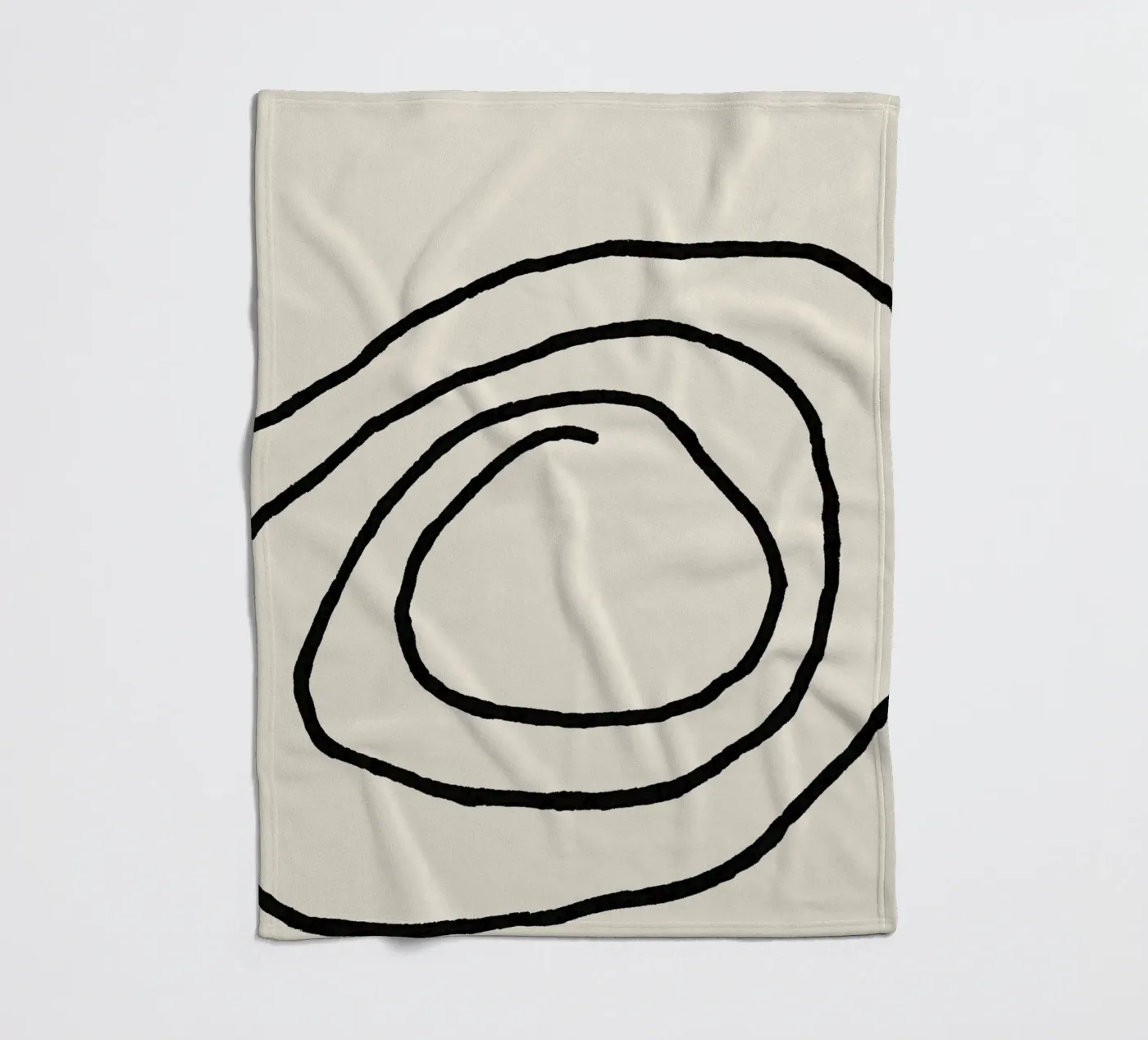 Echo Lines No 01 Fleecedecke von treechild